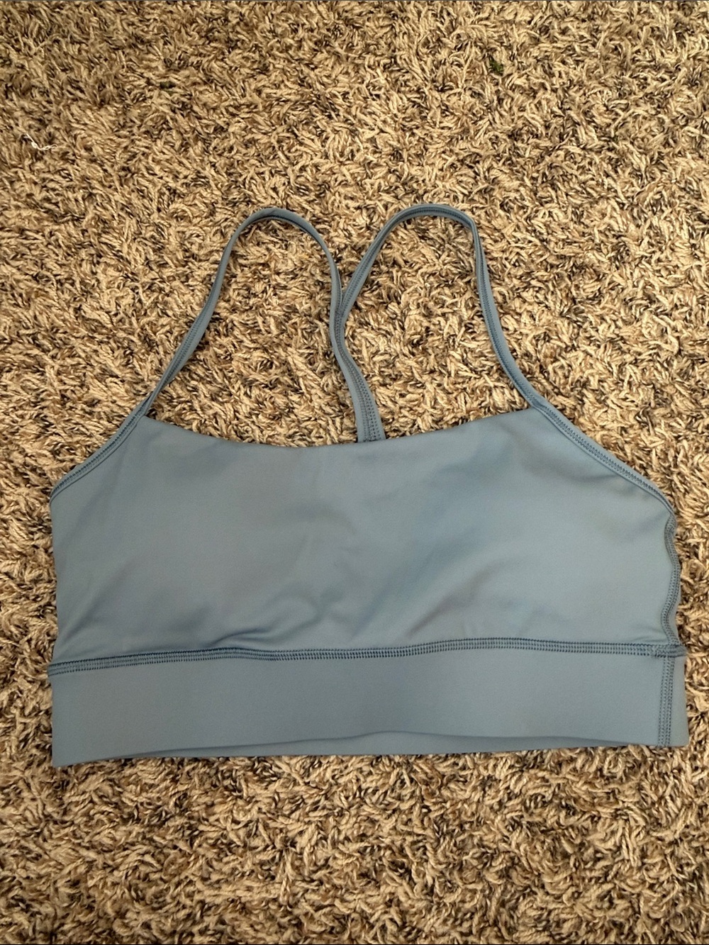 Lululemon Blue Y Nulu Sports Bra